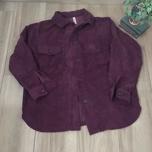 Zenana Oversized Corduroy Jacket